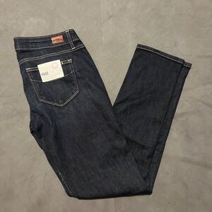 Paige Jeans Womens‎ 26 Jimmy Jimmy Boyfriend Skinny Dark Wash Denim NEW